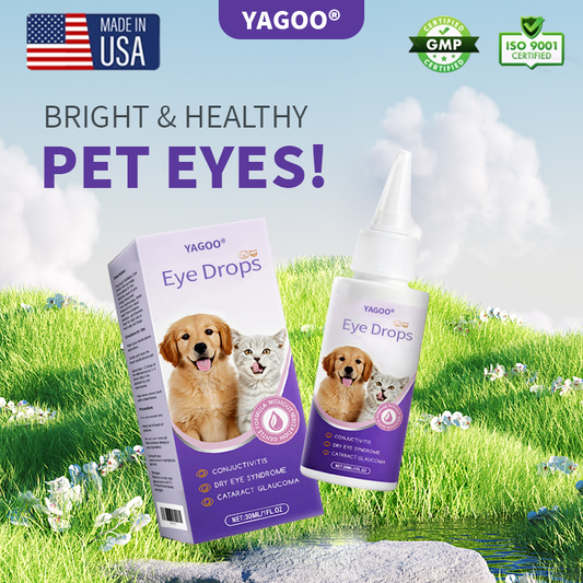 🎁Celebrate 2026 with our biggest pet care sale! YAGOO® PetNano Eye Drops