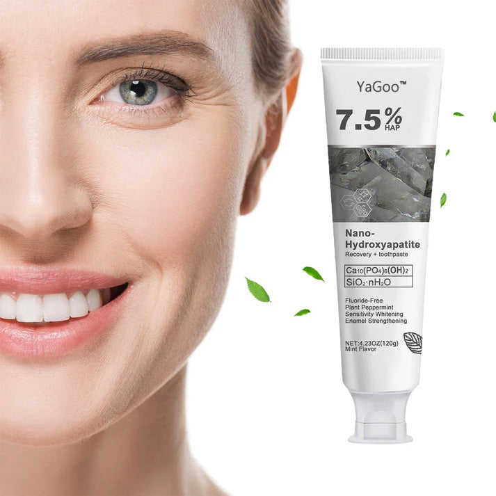 🔥Ends Tonight: Get 60% OFF Before It’s Gone!🎁 YaGoo™ Fluoride-Free Hydroxyapatite Toothpaste – Gentle Whitening & Enamel Strength for Sensitive Teeth