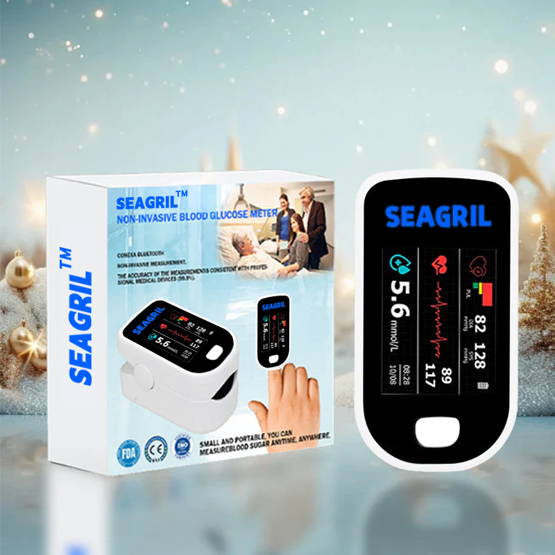 SEAGRIL™ Advanced Non-Invasive GlucoseMonitor-99.9% Accuracy + Exclusive Gift ✅TGA Approved